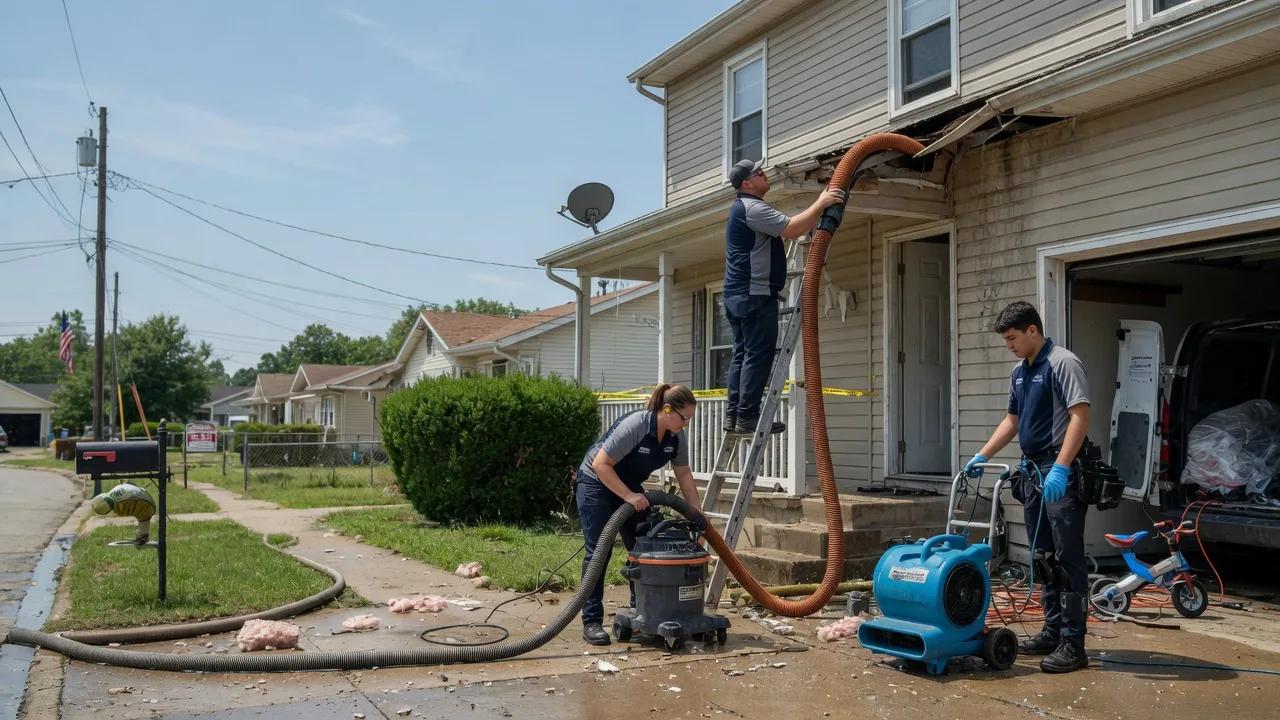 Water Damage Restoration in New Cumberland, WV near me